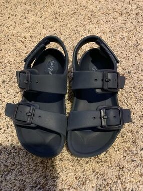 Cat & Jack Kids' Dark Blue Double-Buckle Sandals